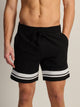 KOLBY RIBBED SHORT - BLACK KOLBY - Boathouse USA