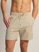 KOLBY RIBBED SHORT - PINSTRIPE KOLBY - Boathouse USA