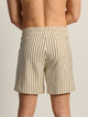 KOLBY RIBBED SHORT - PINSTRIPE KOLBY - Boathouse USA