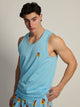 KOLBY COWBOY DUCK TANK TOP - LIGHT BLUE KOLBY - Boathouse USA