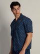 KOLBY DOTS S/C WOVEN SHIRT - NAVY KOLBY - Boathouse USA