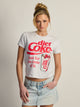 DIET COKE BOXY TEE LICENSED - Boathouse USA