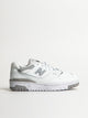 WOMENS NEW BALANCE THE 550 SNEAKER - WHITE/RAINCLOUD NEW BALANCE - Boathouse USA