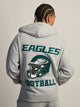 NFL EAGLES ZIP UP HOODIE