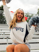 NFL NEW ENGLAND PATRIOTS V CREWNECK NFL - Boathouse USA