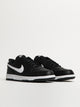 MENS NIKE BIG NIKE LOW SNEAKER - BLACK/WHITE NIKE - Boathouse USA