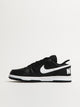 MENS NIKE BIG NIKE LOW SNEAKER - BLACK/WHITE NIKE - Boathouse USA