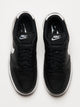 MENS NIKE BIG NIKE LOW SNEAKER - BLACK/WHITE NIKE - Boathouse USA