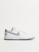 MENS NIKE BIG NIKE LOW SNEAKER - WHITE/WOLF GREY NIKE - Boathouse USA