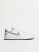 MENS NIKE BIG NIKE LOW SNEAKER - WHITE/WOLF GREY NIKE - Boathouse USA