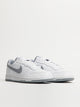 MENS NIKE BIG NIKE LOW SNEAKER - WHITE/WOLF GREY NIKE - Boathouse USA