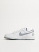MENS NIKE BIG NIKE LOW SNEAKER - WHITE/WOLF GREY NIKE - Boathouse USA