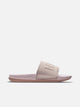 WOMENS NIKE OFFCOURT SLIDES - BARELY ROSE NIKE - Boathouse USA