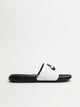 MENS NIKE VICTORI ONE SLIDES - BLACK/WHITE NIKE - Boathouse USA