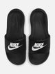 WOMENS NIKE VICTORI ONE SLIDES - BLACK/WHITE NIKE - Boathouse USA