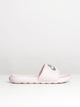 WOMENS NIKE VICTORI ONE SLIDES - BARELY ROSE/METALIC SILVER NIKE - Boathouse USA
