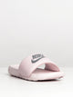 WOMENS NIKE VICTORI ONE SLIDES - BARELY ROSE/METALIC SILVER NIKE - Boathouse USA