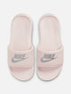 WOMENS NIKE VICTORI ONE SLIDES - BARELY ROSE/METALIC SILVER NIKE - Boathouse USA