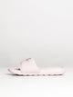 WOMENS NIKE VICTORI ONE SLIDES - BARELY ROSE/METALIC SILVER NIKE - Boathouse USA