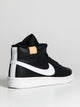 MENS NIKE COURT ROYALE 2 MID SNEAKER - BLACK/WHITE NIKE - Boathouse USA