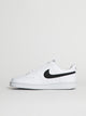 MENS NIKE COURT VISION LOW NEXT NATURE SNEAKER - WHITE/BLACK NIKE - Boathouse USA