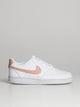 WOMENS NIKE COURT VISION LO NEXT NATURE SNEAKER - WHITE/PINK OXFORD NIKE - Boathouse USA