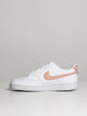WOMENS NIKE COURT VISION LO NEXT NATURE SNEAKER - WHITE/PINK OXFORD NIKE - Boathouse USA