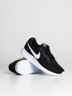 WOMENS NIKE TANJUN SNEAKER - BLACK/WHITE NIKE - Boathouse USA