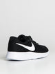 WOMENS NIKE TANJUN SNEAKER - BLACK/WHITE NIKE - Boathouse USA