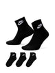 NIKE EVERY DAY ESSENTIALS ANKLE SOCKS 3 PACK NIKE - Boathouse USA