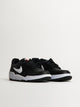 MENS NIKE FULL FORCE LOW - BLACK/WHITE NIKE - Boathouse USA