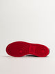 MENS NIKE COURT VISION LOW SNEAKER - BLACK/WHITE/UNIVERSITY RED NIKE - Boathouse USA