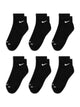 NIKE EVERYDAY PLUS CUSHIONED ANKLE SOCKS 6 PACK NIKE - Boathouse USA