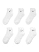 NIKE EVERYDAY CUSHIONED ANKLE SOCKS 6 PACK NIKE - Boathouse USA