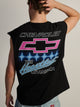 CHEVY HEARTBEAT MUSCLE TANK LICENSED - Boathouse USA