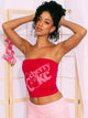 CHERRY COKE TUBE TOP LICENSED - Boathouse USA