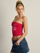CHERRY COKE TUBE TOP LICENSED - Boathouse USA