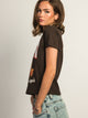 MORGAN WALLEN BOYFRIEND FITTED TEE MORGAN WALLEN - Boathouse USA