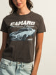 CAMARO RACING BOXY TEE LICENSED - Boathouse USA