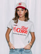 DIET COKE BOYFRIEND FITTED TEE DIET COKE - Boathouse USA