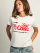 DIET COKE BOXY FIT TEE LICENSED - Boathouse USA