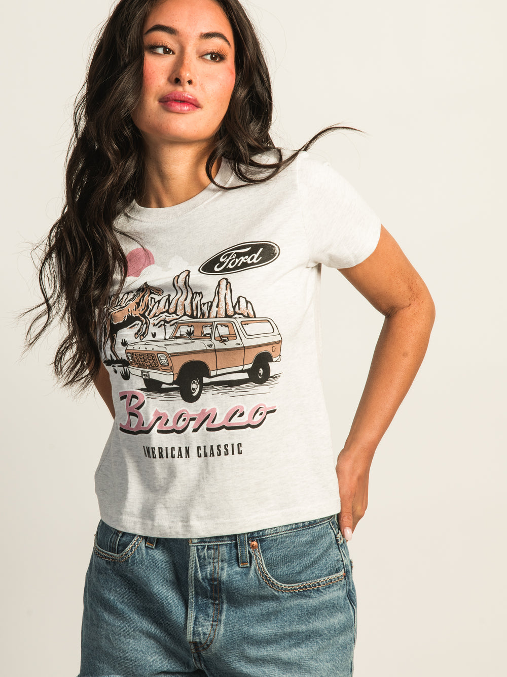 BRONCO BOXY FIT TEE