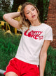 CHERRY COKE FITTED TEE LICENSED - Boathouse USA