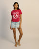 ROUTE 66 BOXY TEE LICENSED - Boathouse USA