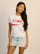 DIET COKE BOXY TEE LICENSED - Boathouse USA