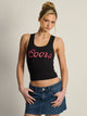 COORS SHINE TANK TOP COORS - Boathouse USA