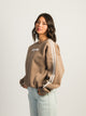 PRINCESS POLLY STRIPE SLEEVE CREWNECK PRINCESS POLLY - Boathouse USA