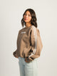 PRINCESS POLLY STRIPE SLEEVE CREWNECK - CLEARANCE PRINCESS POLLY - Boathouse USA