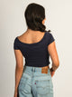 PRINCESS POLLY SERENDIPIA OTS GRAPHIC TOP PRINCESS POLLY - Boathouse USA
