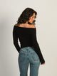 PRINCESS POLLY MORLEY OFF THE SHOULDER SWEATER PRINCESS POLLY - Boathouse USA